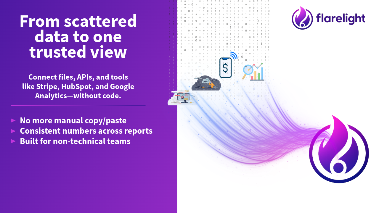Flarelight Consolidated View - From scattered data to one trusted view